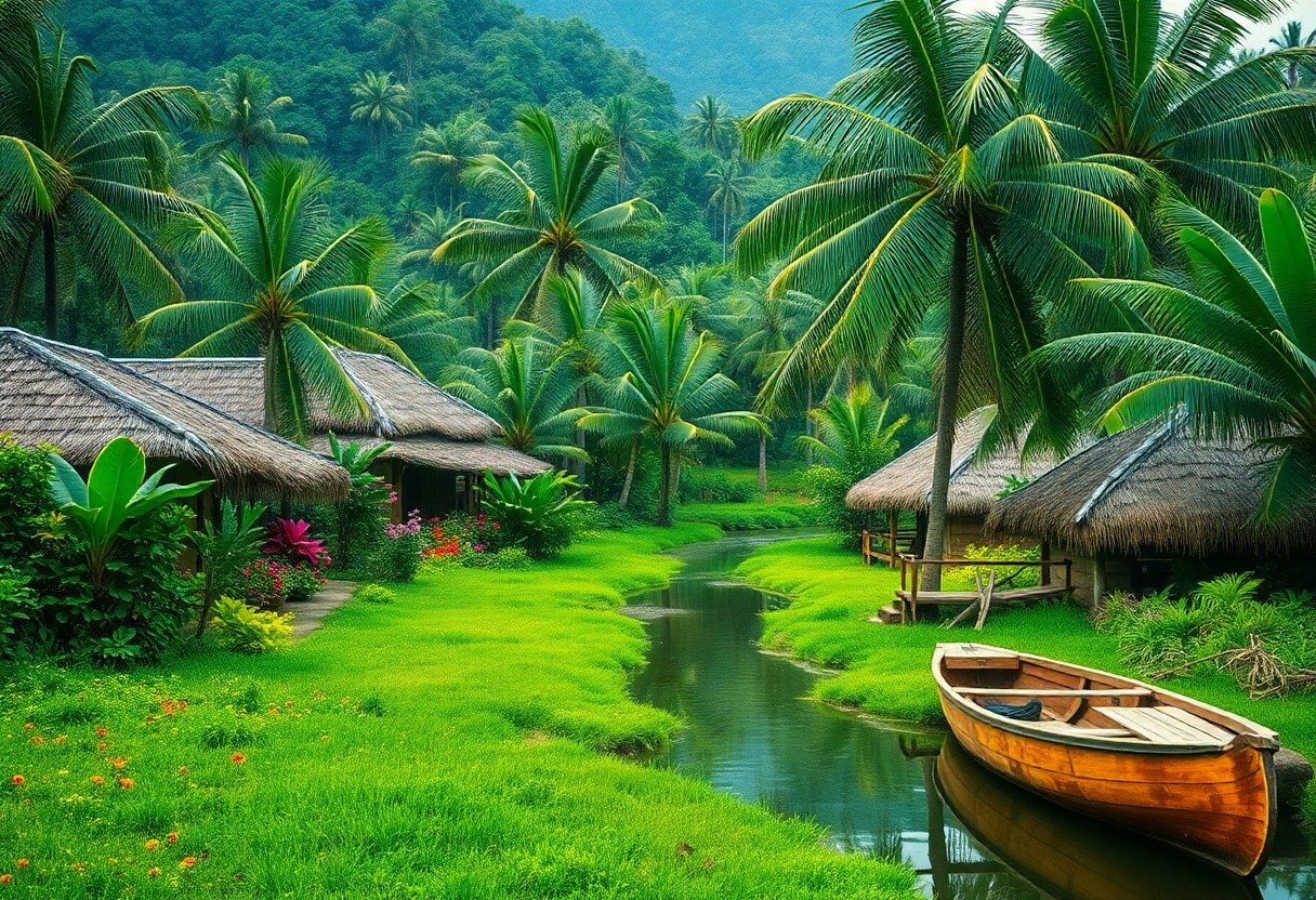 Rural Belize landscape