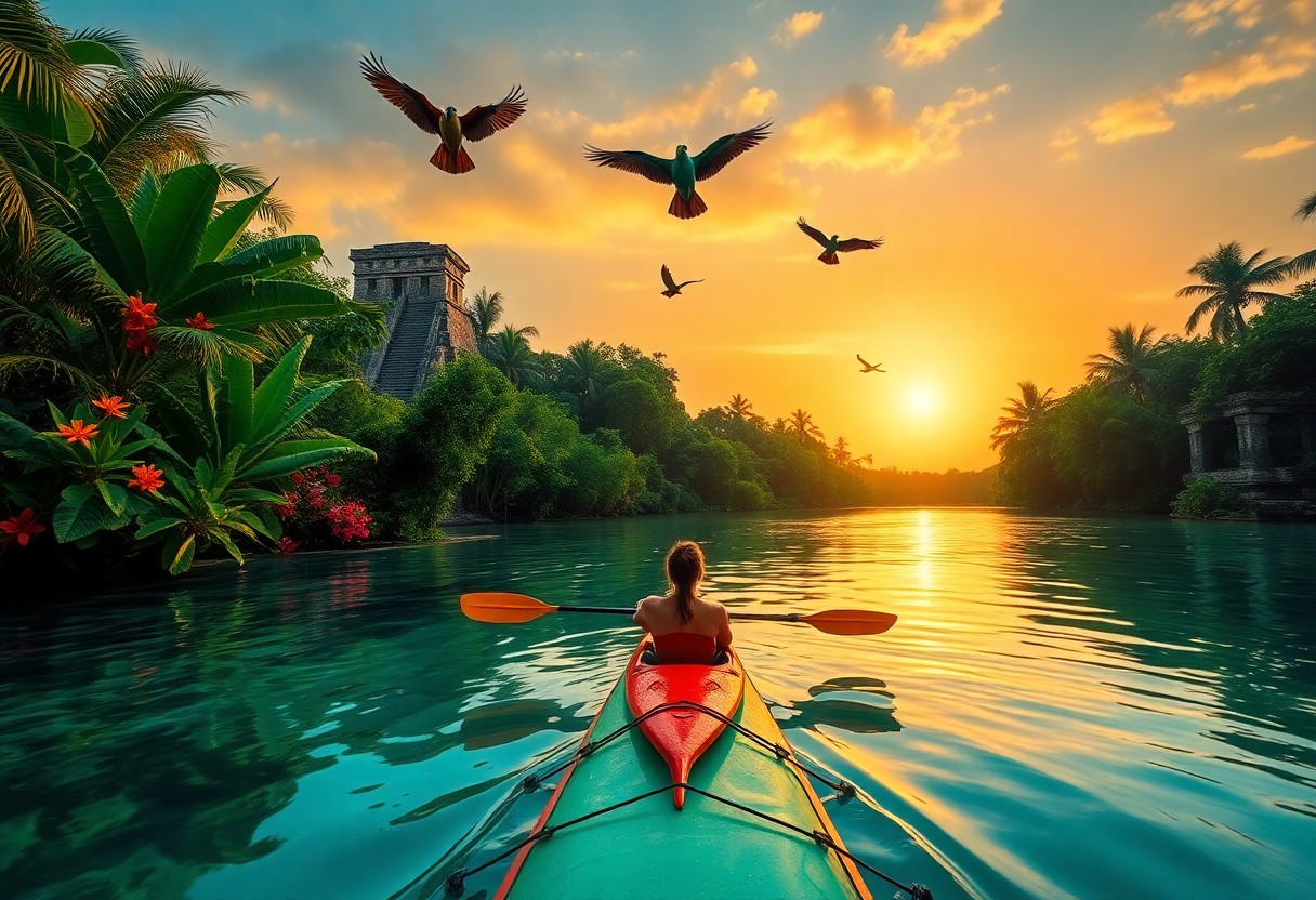 Jungle morning in Belize