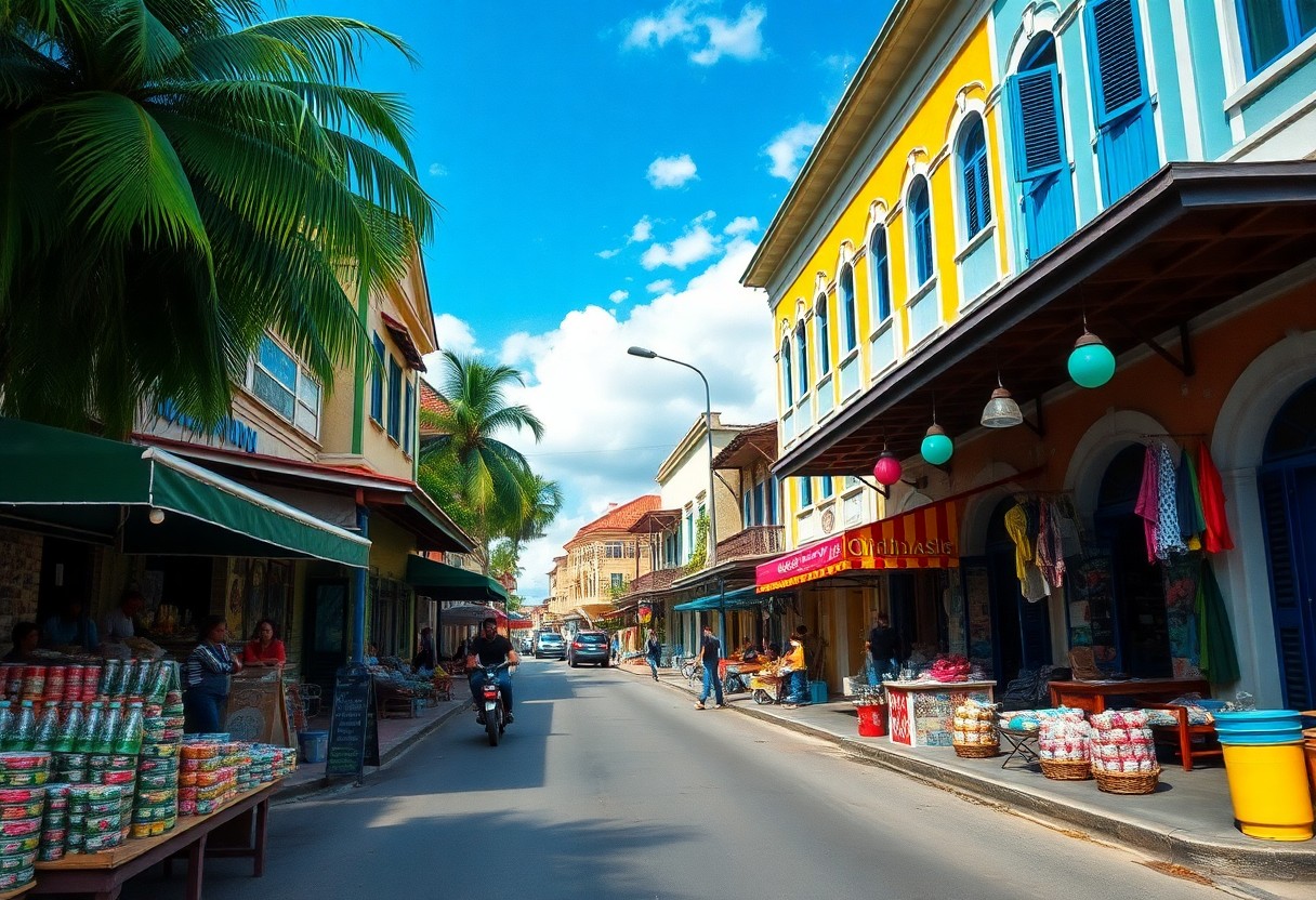 Belize City street scene