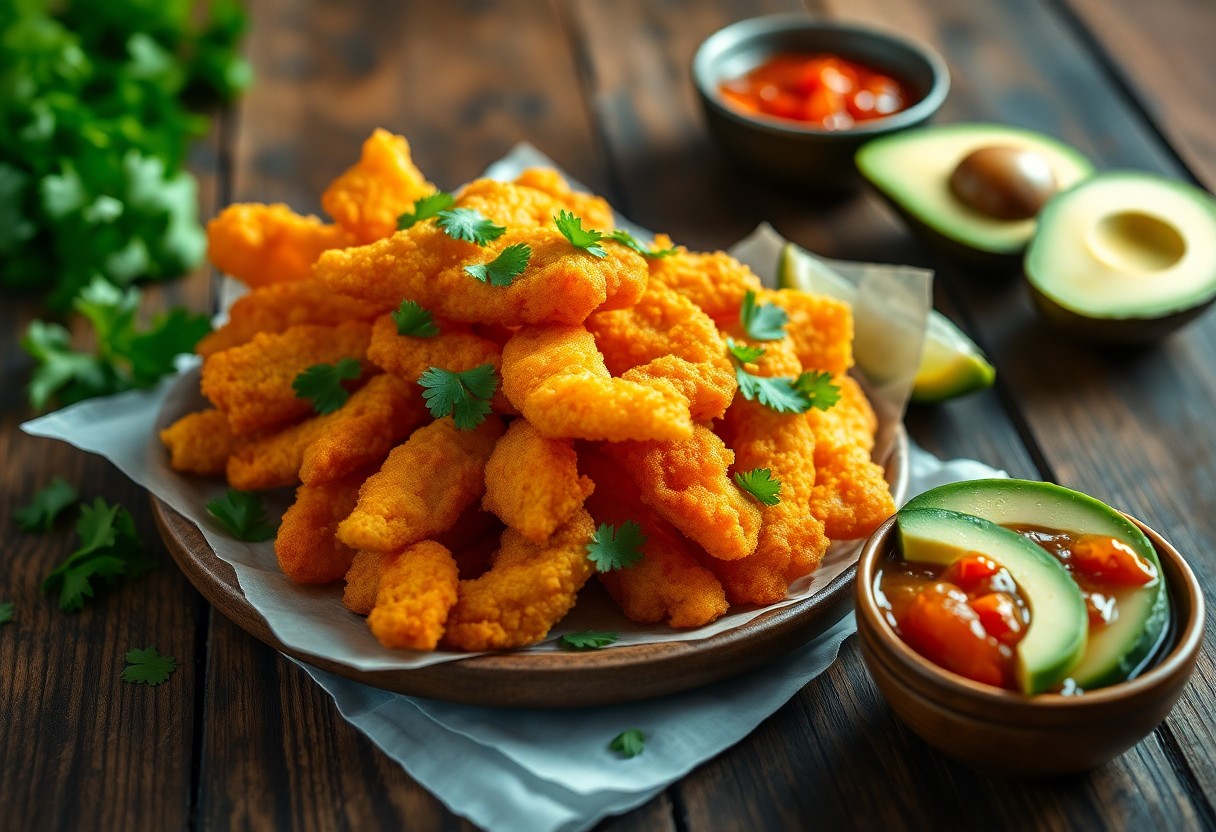 Fry jacks served with beans and eggs