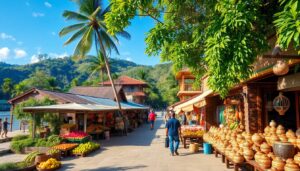 Nestled in San Ignacio Town, this vibrant market street by the river is a must-see on your 2025 Belize Vacation.