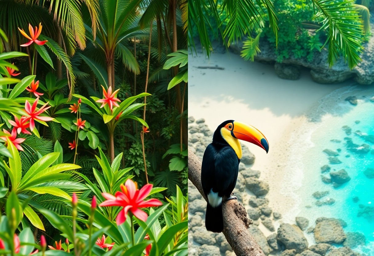 Wildlife in Belize and Costa Rica