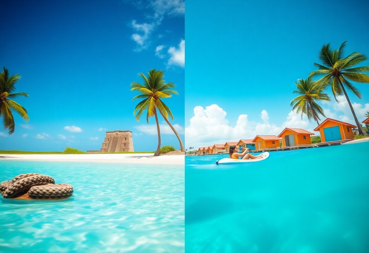 Belize vs The Bahamas - beach and reef