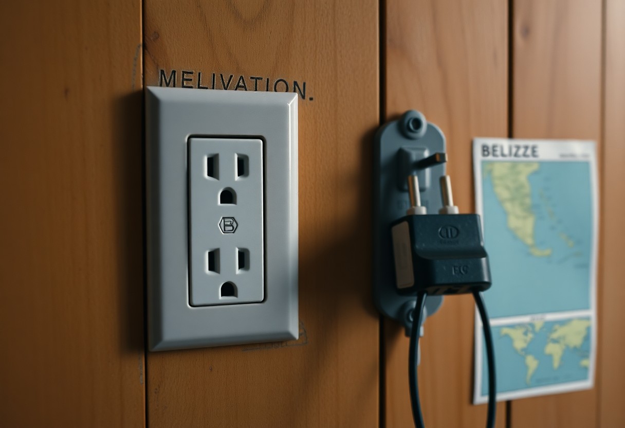 Outlet types labeled