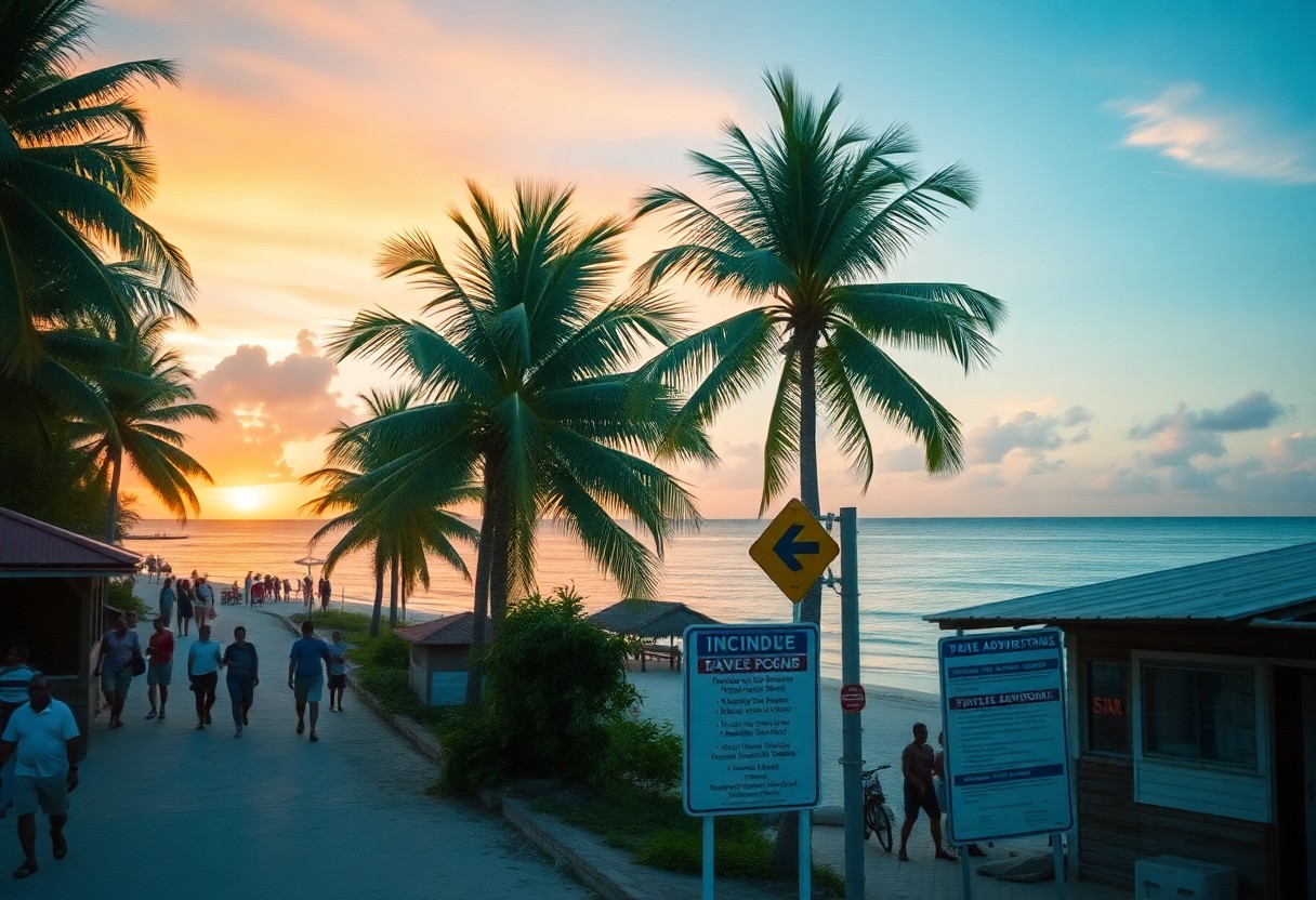Belize coastal scene