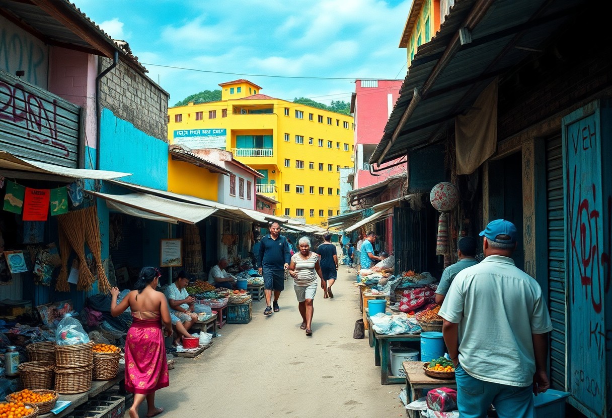Belize economic landscape coastal view