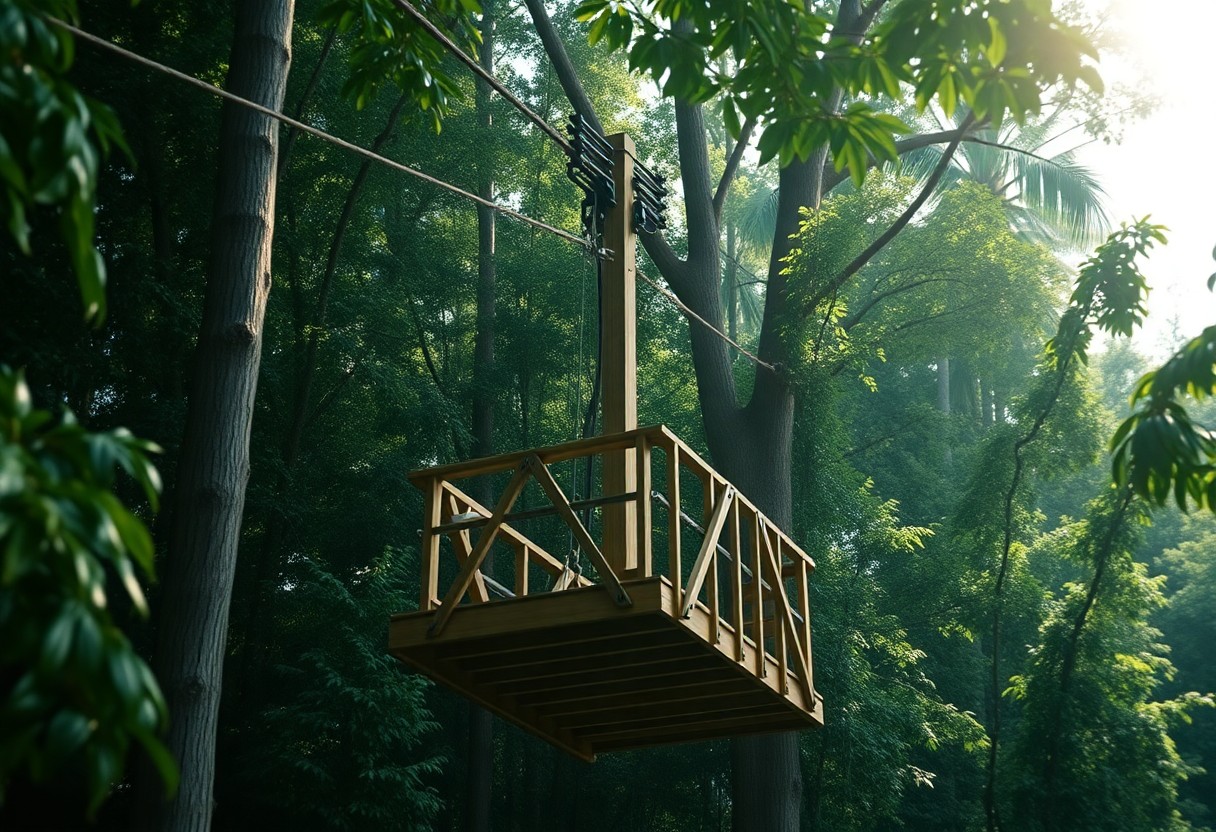 Belize canopy tour group