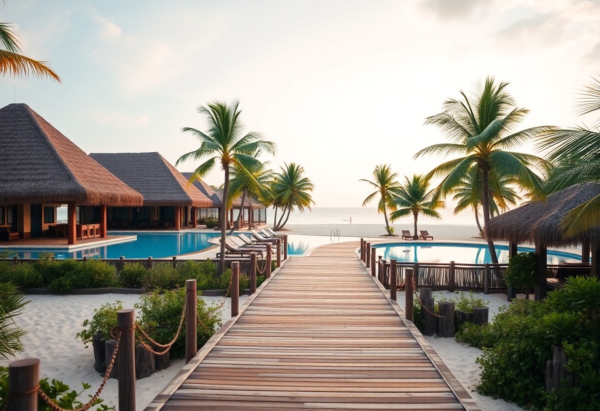 Family at Belize resort