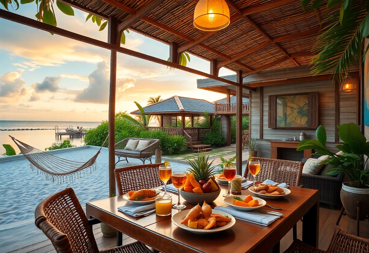 Belize resort beachfront