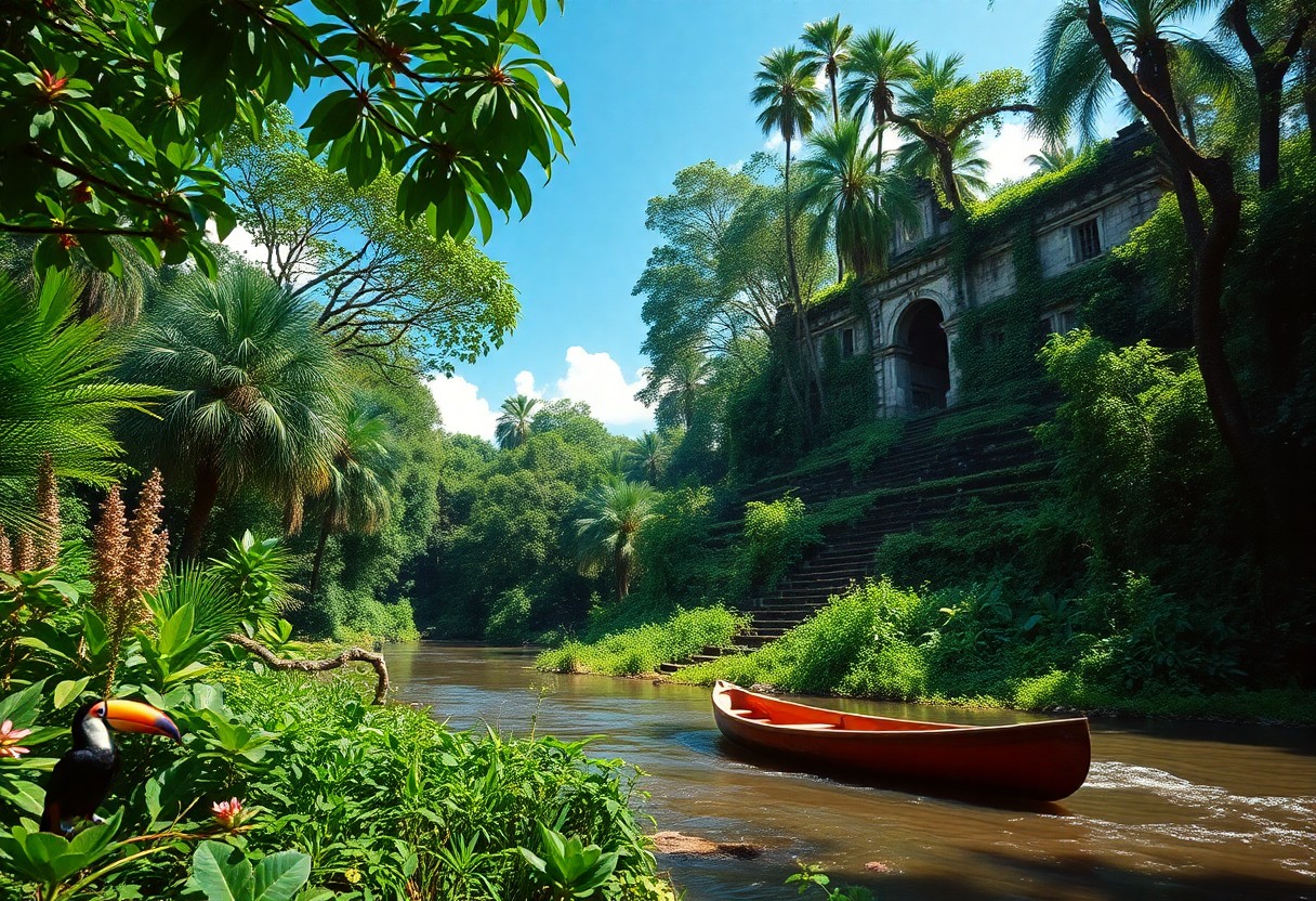 Belize jungle activity