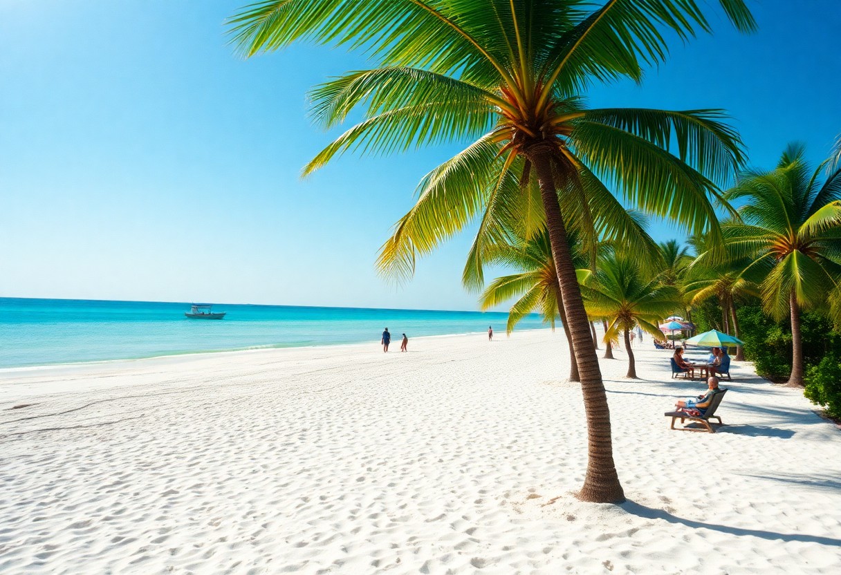 Belize scenery in January
