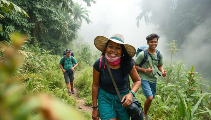 Travelers exploring Belize landscapes and local experiences while comparing destination types and trip bases